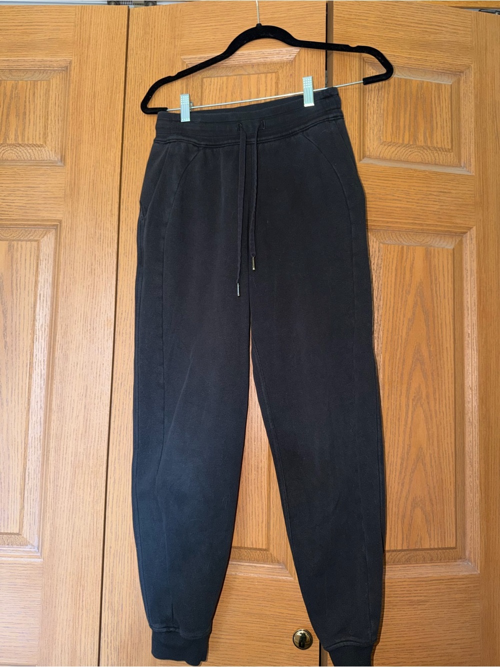 lululemon athletica Men's Black Drawstring Joggers